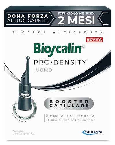 Bioscalin Pro•DENSITY Herren Booster Kapillar, 2 Monate Behandlung, 2 Mal pro Woche, 16 Ampullen à 2,5 ml Bioscalin Pro•DENSITY Herren Booster Kapillar, 2 Monate Behandlung, 2 Mal pro Woche, 16 Ampullen à 2,5 ml von Bioscalin