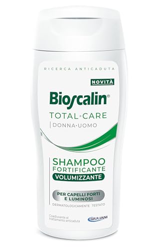 Bioscalin TOTAL•CARE stärkendes und volumisierendes Shampoo, fördert das Wohlbefinden der Haare und der Kopfhaut, für Damen und Herren, für den täglichen Gebrauch, 200 ml Bioscalin TOTAL•CARE stärkendes und volumisierendes Shampoo, fördert das Wohlbefinden der Haare und der Kopfhaut, für Damen und Herren, für den täglichen Gebrauch, 200 ml von Bioscalin