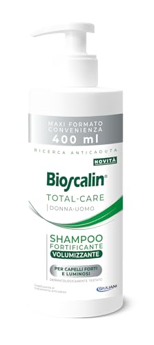 Bioscalin TOTAL•CARE stärkendes und volumisierendes Shampoo, fördert das Wohlbefinden der Haare und der Kopfhaut, für Damen und Herren, für den täglichen Gebrauch, 400 ml Bioscalin TOTAL•CARE stärkendes und volumisierendes Shampoo, fördert das Wohlbefinden der Haare und der Kopfhaut, für Damen und Herren, für den täglichen Gebrauch, 400 ml von Bioscalin
