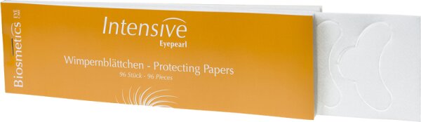 Biosmetics Intensive Wimpernblättchen ungewachst 96 Stk. pro Block von Biosmetics