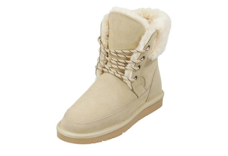 Biosoft Comfort & Easy Walk Biosoft Damen Winterboot Laceup, Damen Stiefel Winter beige 39 Winterstiefel von Biosoft Comfort & Easy Walk