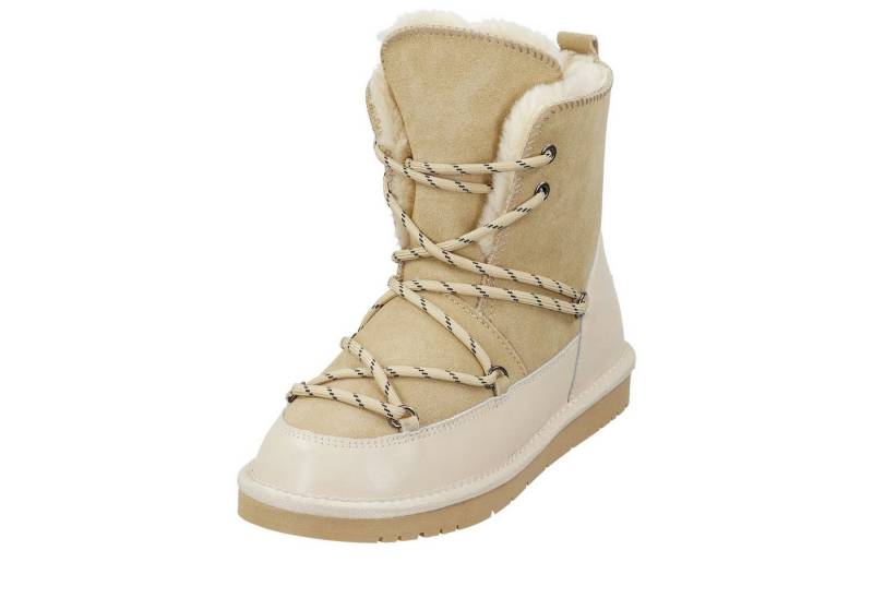 Biosoft Comfort & Easy Walk Damen Winterboot extended Laceup beige chstnt 41 Winterstiefel von Biosoft Comfort & Easy Walk