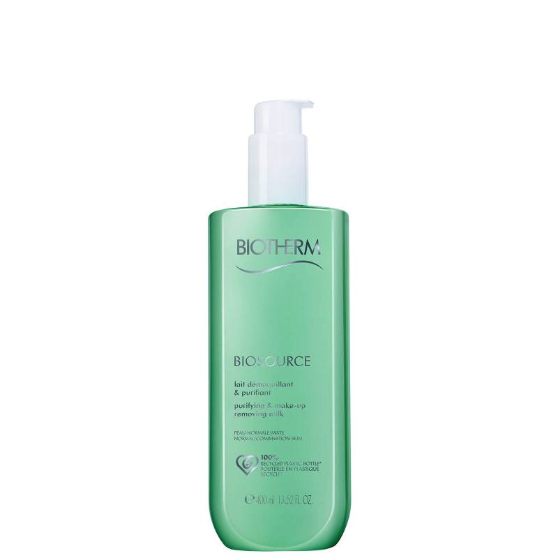 Biotherm Biosource Klärende und Make-up Entfernende Milch 400 ml von Biotherm