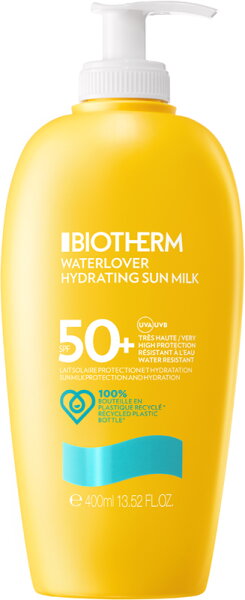 Biotherm Waterlover Hydrating Sun Milk 400 ml SPF50+ Biotherm Waterlover Hydrating Sun Milk 400 ml SPF50+ von Biotherm