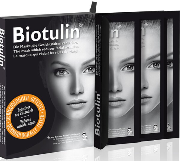 Biotulin Bio Cellulose Mask Box 4x 8 ml von Biotulin