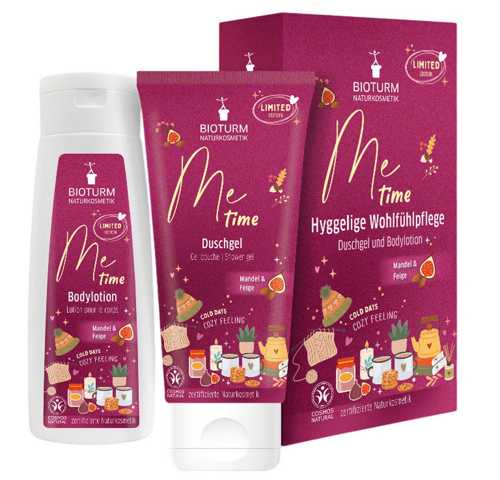 Bioturm Bodylotion Geschenk-Set Me Time Mandel Feige, 400 ml von Bioturm