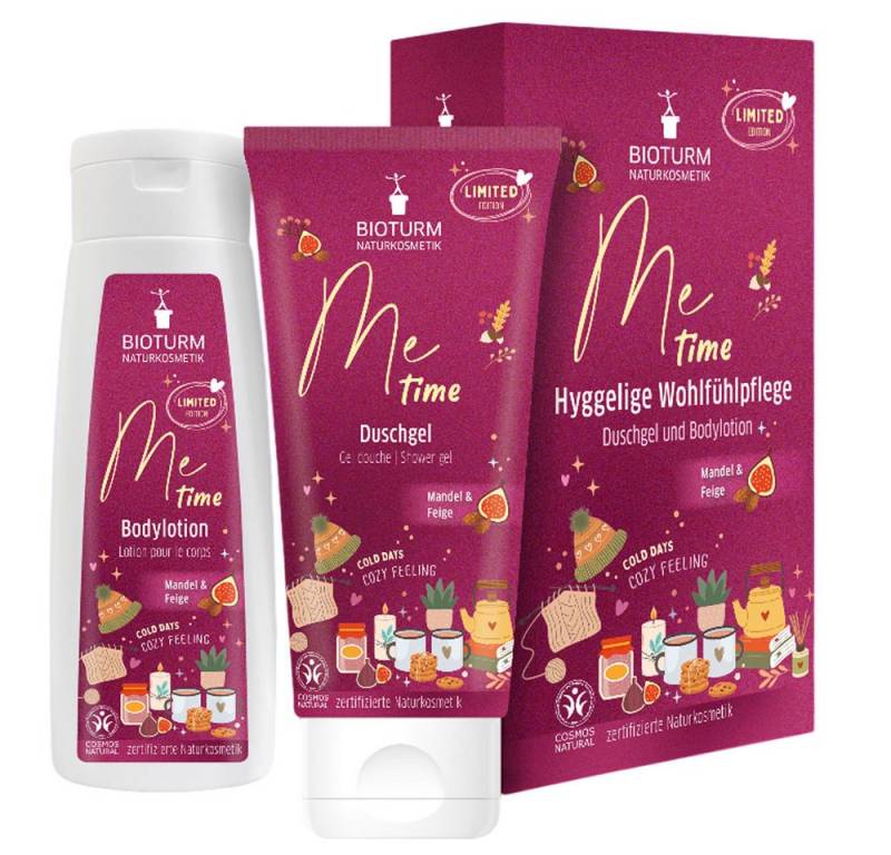Bioturm Bodylotion Geschenk-Set Me Time Mandel Feige, 400 ml von Bioturm