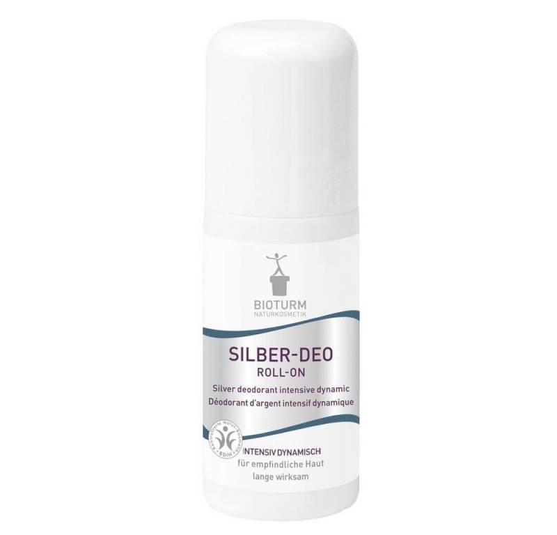 Bioturm Deo-Roller Silber - Deo Roll-On intensiv dynamisch 50ml von Bioturm