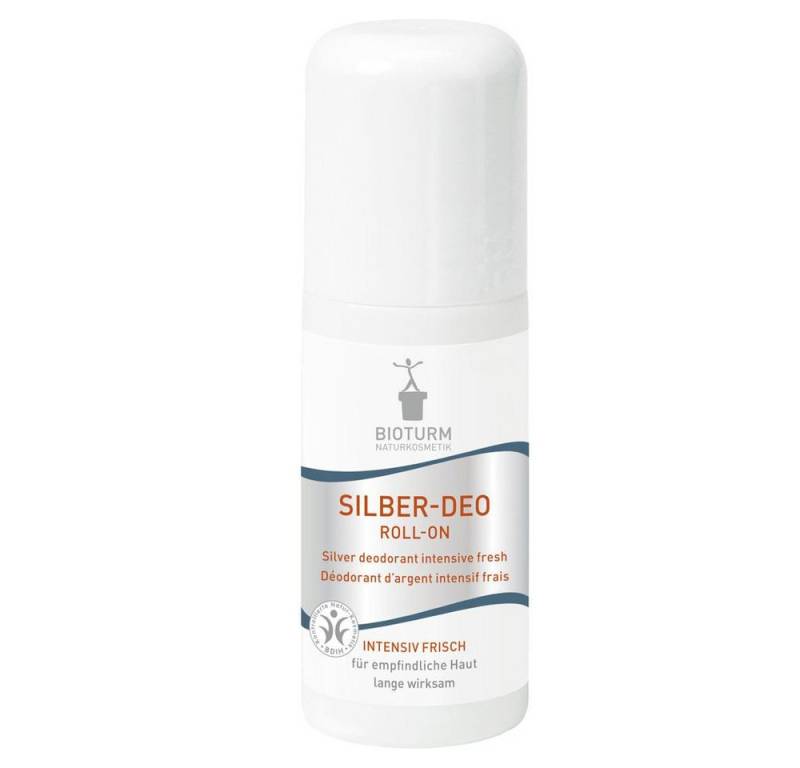 Bioturm Deo-Roller Silber - Deo Roll-On intensiv frisch 50ml von Bioturm
