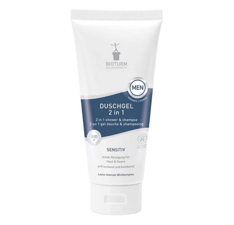Bioturm Haarshampoo Nr.128 Men - 2in1 Duschgel & Shampoo 200ml von Bioturm
