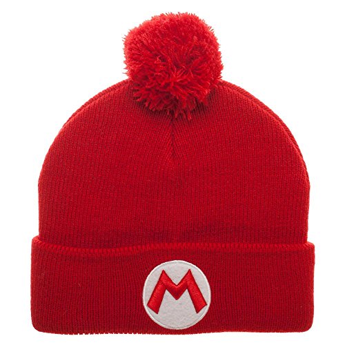 BioWorld - Super Mario Mütze mit Pom von Bioworld