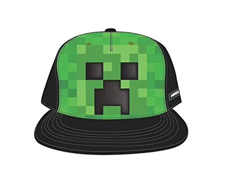 Bioworld Minecraft Creeper Face Snapback Cap Youth Boys Größe OSFM Bioworld Minecraft Creeper Face Snapback Cap Youth Boys Größe OSFM von Bioworld