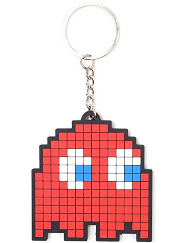 Bioworld Pac-Man - Blinky Rubber Keychain Bioworld Pac-Man - Blinky Rubber Keychain von Bioworld