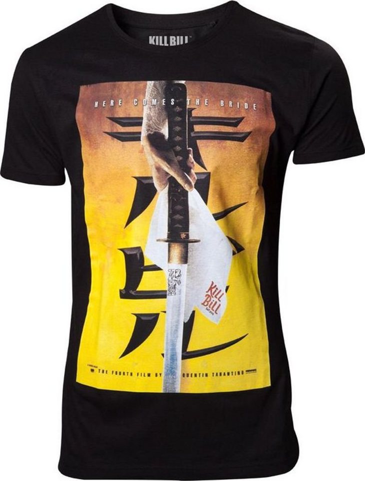 Bioworld Print-Shirt KILL BILL T-Shirt Schwarz Erwachsene + Jugendliche Quentin Tarantino Gr. S M L XL XXL von Bioworld