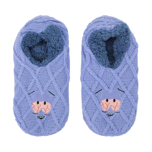Bioworld South Park Towelie Damen Hausschuhsocken "I Have No Idea What's Going On", Blau, Sth Towelie, Small von Bioworld