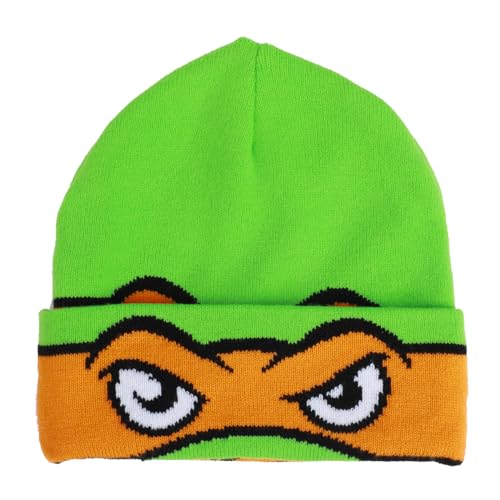 Bioworld TMNT Rolldown Mikey Erwachsene Mesh Eye Green Beanie, Grün , Einheitsgr��e Bioworld TMNT Rolldown Mikey Erwachsene Mesh Eye Green Beanie, Grün , Einheitsgr��e von Bioworld