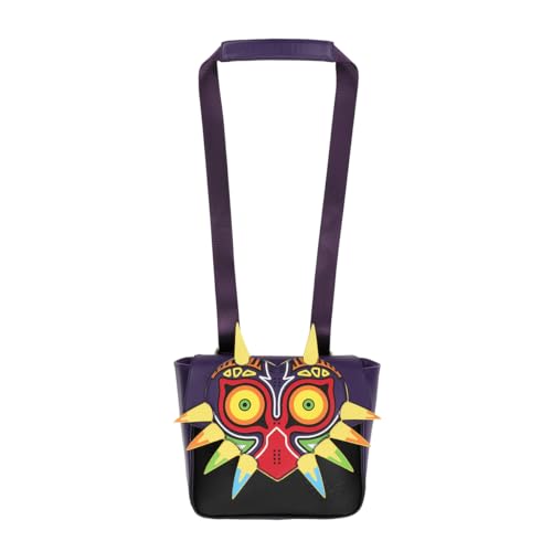 Bioworld The Legend Of Zelda Majora's Mask Damen-Rucksack, umwandelbar, Violett, Mehrfarbig, OSFA von Bioworld