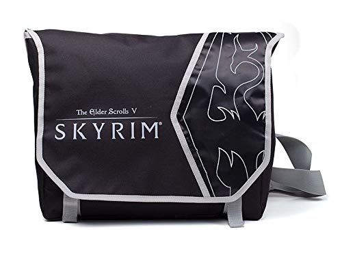 DIFUZED Sac à Bandouillère Skyrim The Elder Scrolls Umhängetasche, 40 cm, Schwarz (Noir) von Bioworld