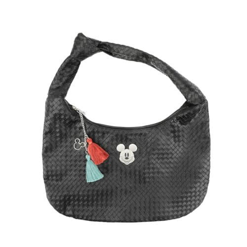 Disney Mickey Mouse Metal Badge16 Damen-Handtasche von Bioworld