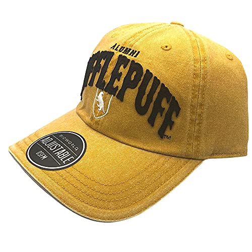Harry Potter House Alumni Adjustable Cap, gelb, Einheitsgröße von Bioworld