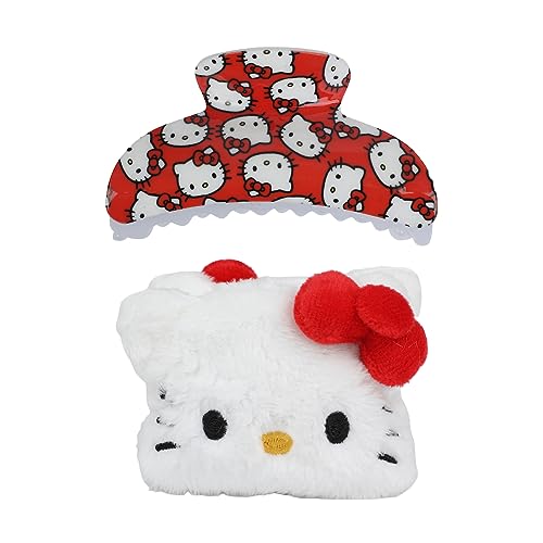 Hello Kitty Damen Haarspangen-Set, 2 Stück von Bioworld