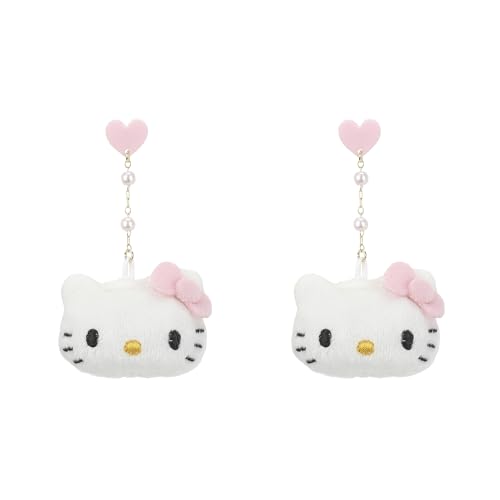 Hello Kitty Plüsch-Ohrringe Hello Kitty Plüsch-Ohrringe von Bioworld