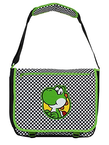 Bioworld Nintendo - Yoshi Checkered - Messenger Bag, 46 cm von Bioworld