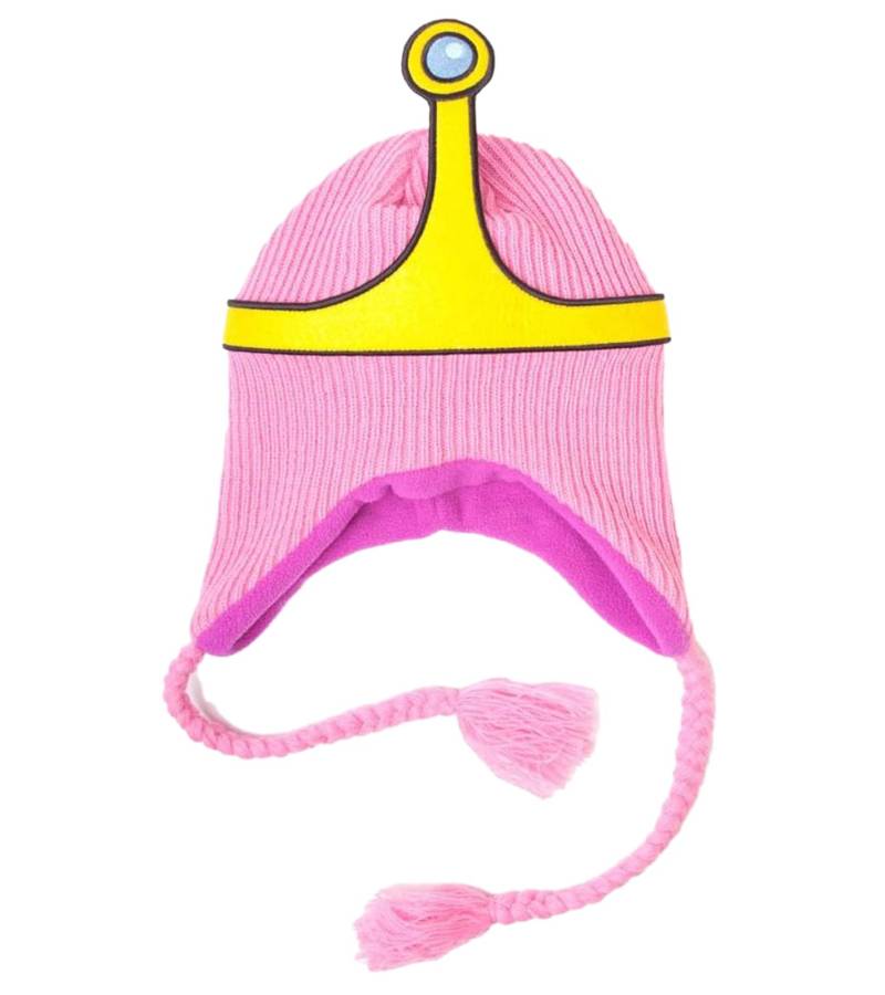 ADVENTURE TIME Prinzessin Bonnibel Bubblegum Mütze Kinder Beanie mit Zöpfen KC0SXBADV Pink von BioworldMerch