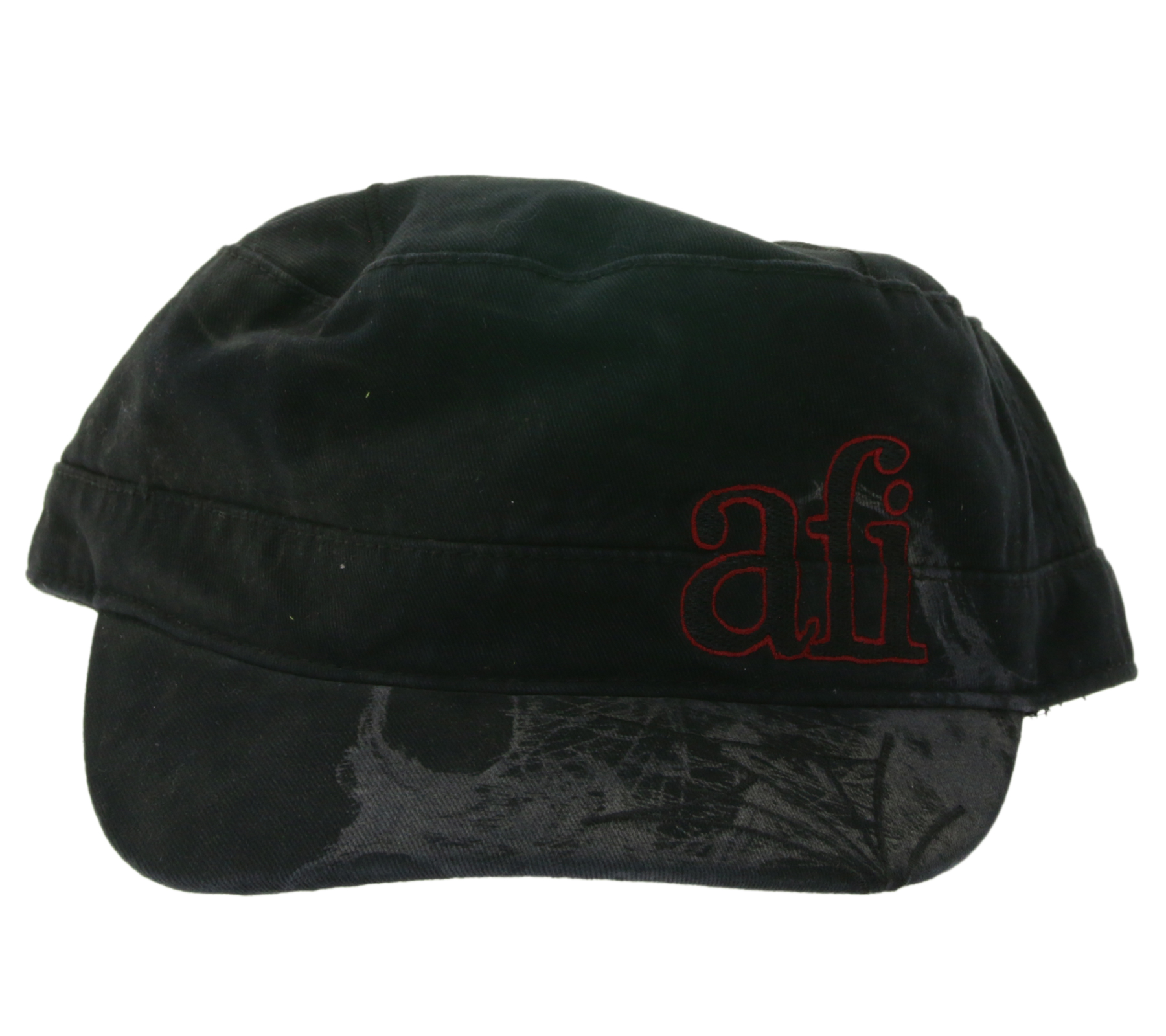 AFI - A Fire Inside Damen und Herren Hardcore Punkrock-Band Baumwoll-Cap im millitärischem Schnitt FC107691AFI Schwarz von BioworldMerch