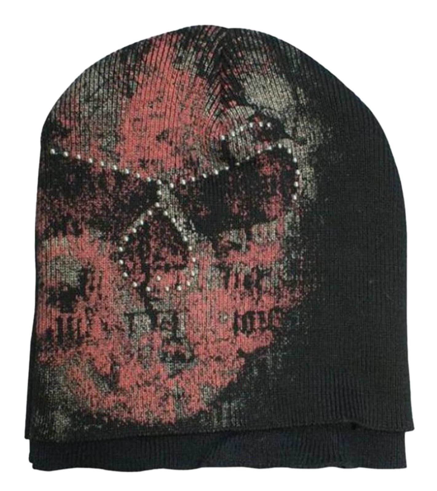 Alchemy England Beanie doppellagige Gothic-Mütze mit Totenkopf Strick-Mütze KC170309ALC Schwarz Alchemy England Beanie doppellagige Gothic-Mütze mit Totenkopf Strick-Mütze KC170309ALC Schwarz von BioworldMerch
