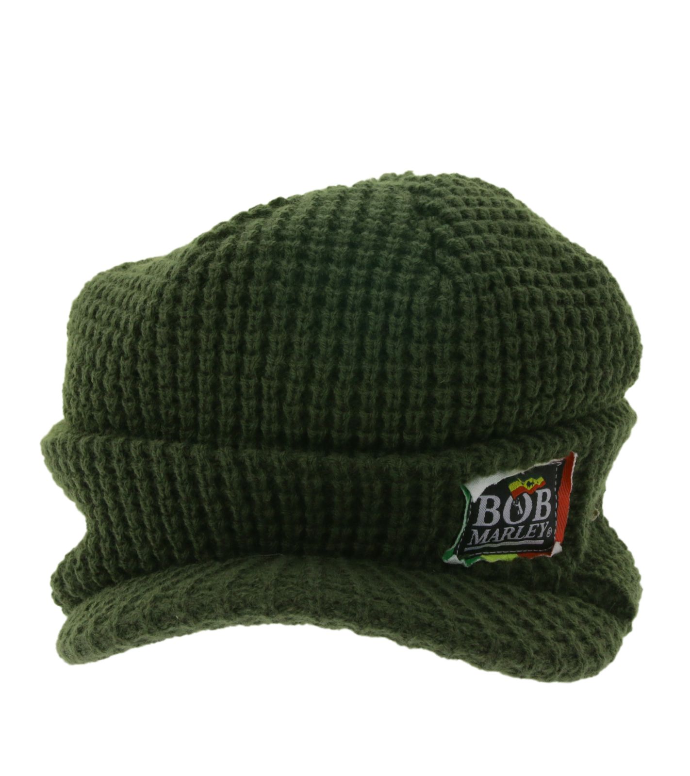 Bob Marley Unisex Schirm-Mütze stylische Strick-Mütze Schirm-Beanie Freizeit-Mütze KC101722BML Olivgrün Bob Marley Unisex Schirm-Mütze stylische Strick-Mütze Schirm-Beanie Freizeit-Mütze KC101722BML Olivgrün von BioworldMerch