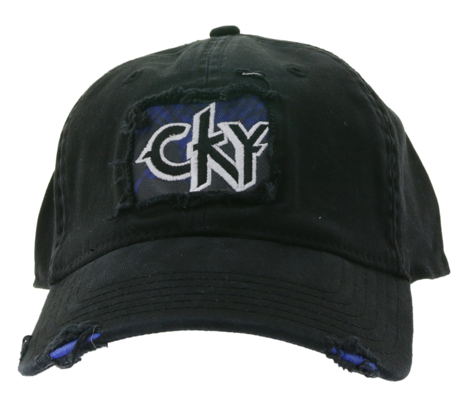 CAMP KILL YOURSELF Unisex Cap Baumwoll-Cap im starken Used Look Kopfbedeckung TC101767CKY Schwarz CAMP KILL YOURSELF Unisex Cap Baumwoll-Cap im starken Used Look Kopfbedeckung TC101767CKY Schwarz von BioworldMerch