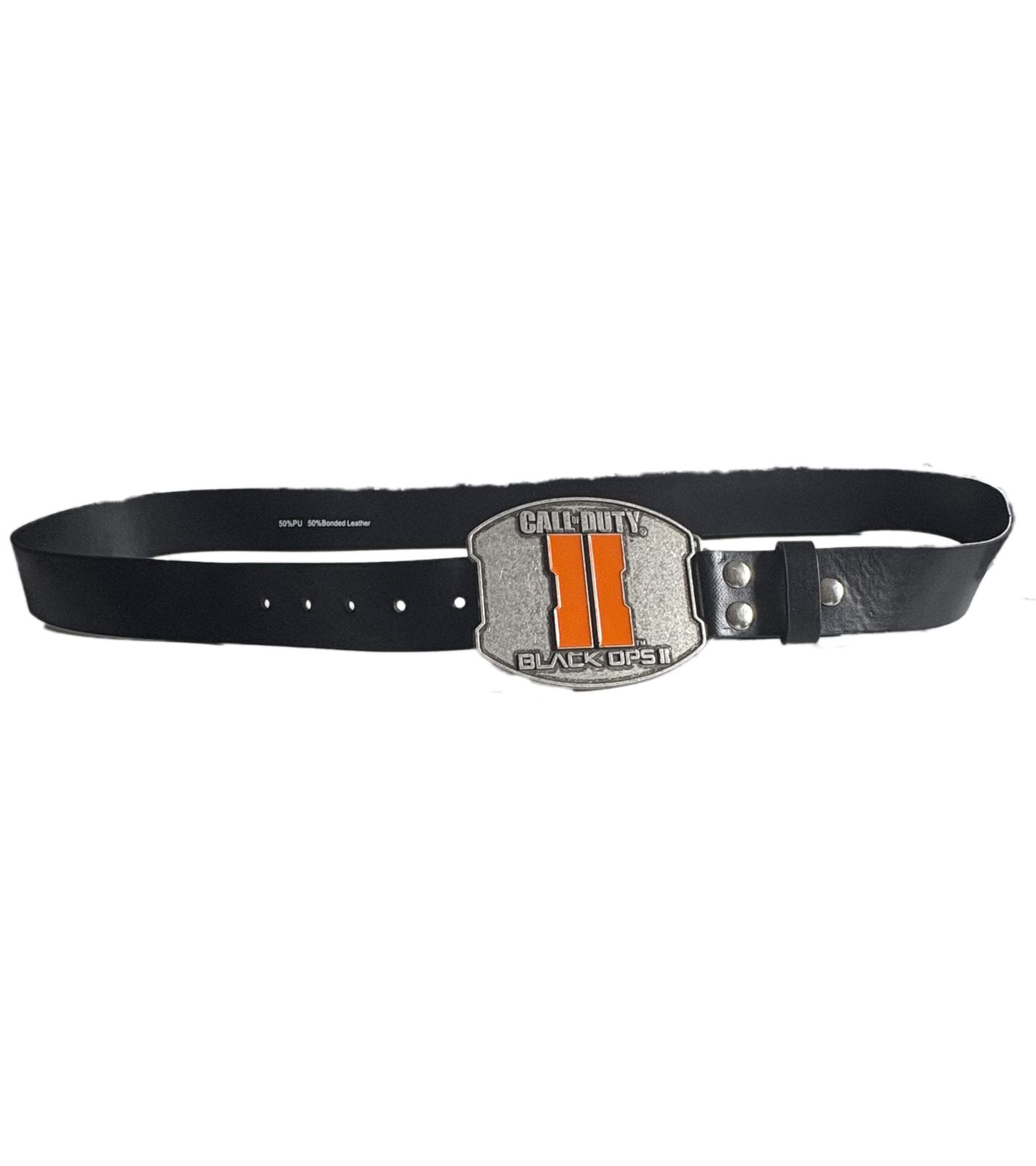 Call of Duty Black Ops II Gürtel für Damen oder Herren Leder-Gürtel mit Logo-Schnalle Freizeit-Gürtel Schwarz Call of Duty Black Ops II Gürtel für Damen oder Herren Leder-Gürtel mit Logo-Schnalle Freizeit-Gürtel Schwarz von BioworldMerch