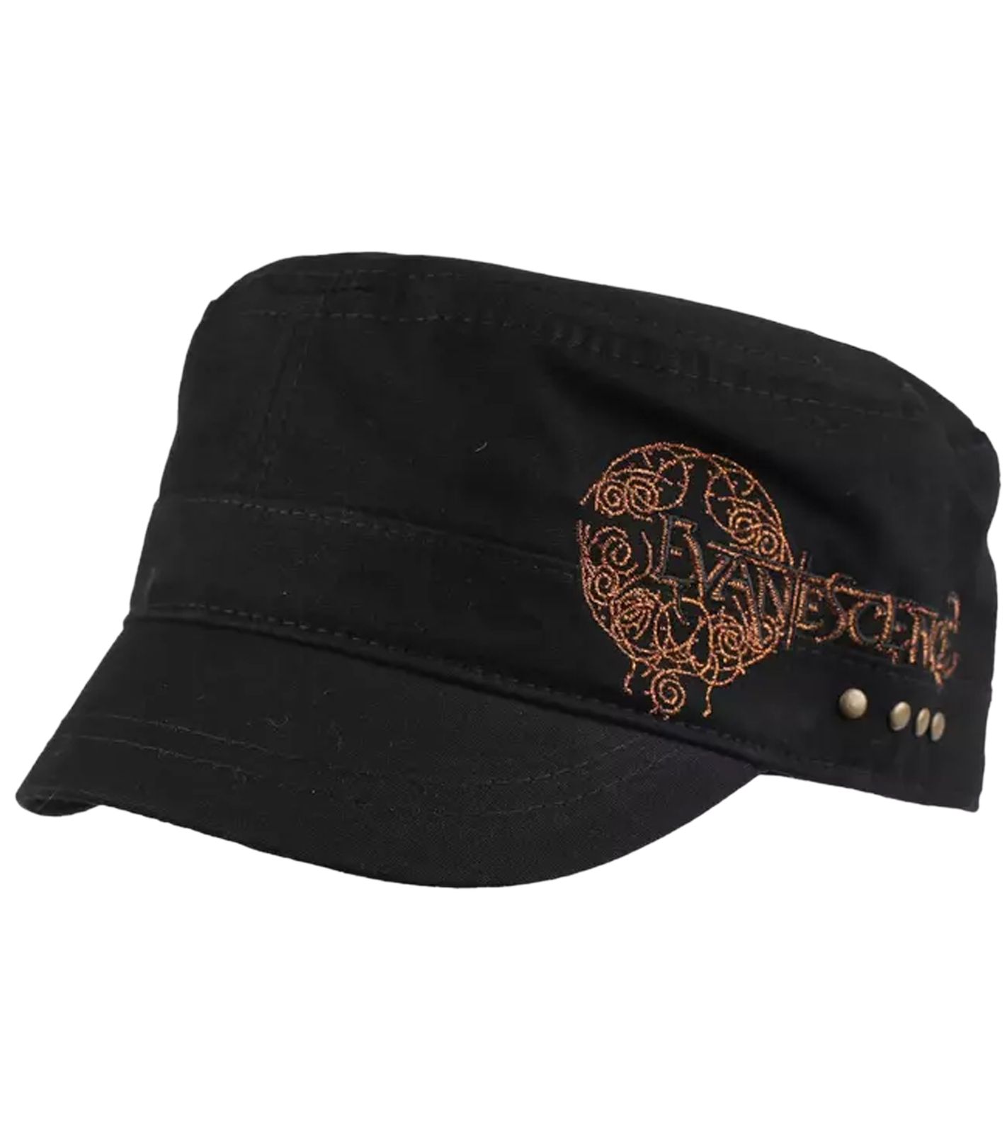 Evanescence Unisex Baumwoll-Cap im millitärischen Schnitt mit leicht gebogenen Schnitt Schwarz Evanescence Unisex Baumwoll-Cap im millitärischen Schnitt mit leicht gebogenen Schnitt Schwarz von BioworldMerch