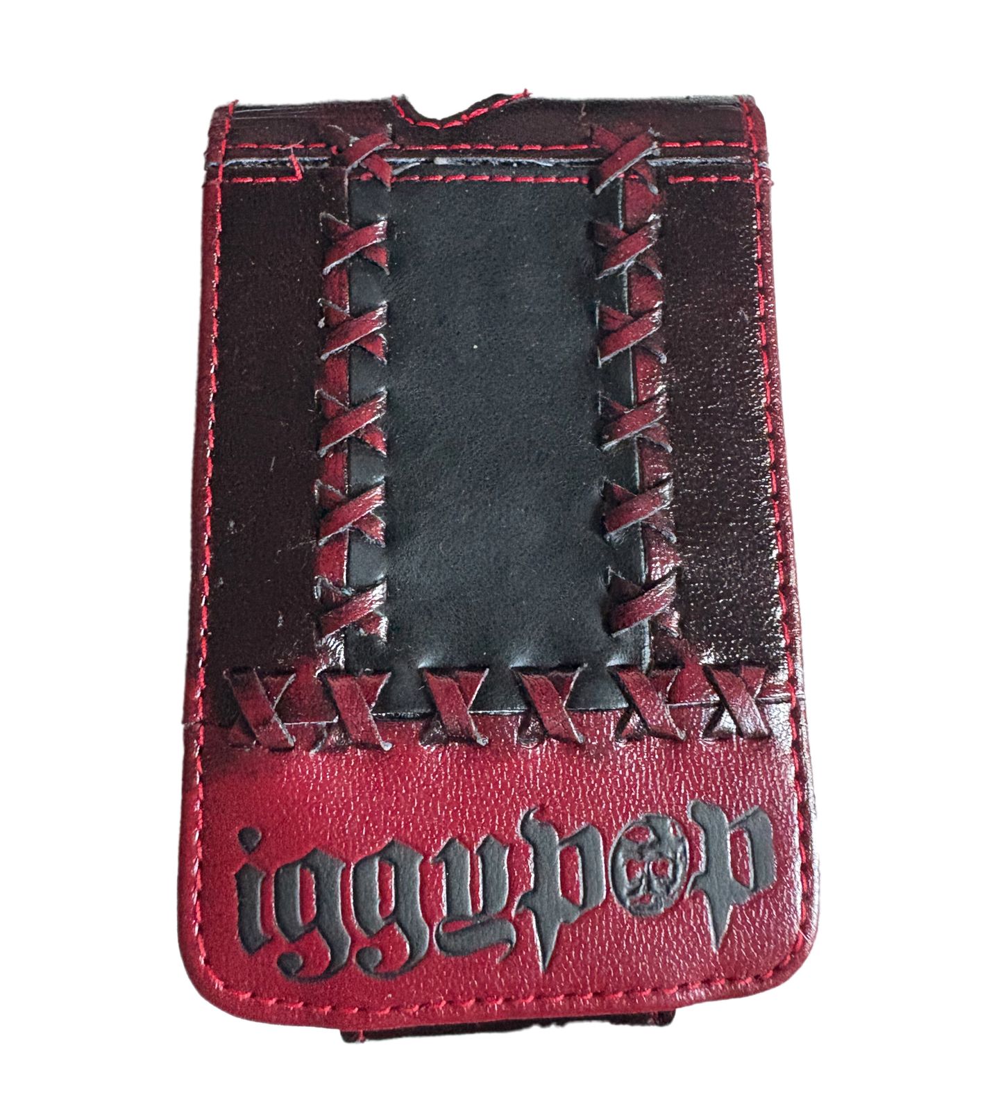 Iggy Pop MP3-Player-Hülle mit Klettverschluss iPod-Player 11x7x1,5 cm MP3-Schutz Fan-Zubehör Schwarz/Rot Iggy Pop MP3-Player-Hülle mit Klettverschluss iPod-Player 11x7x1,5 cm MP3-Schutz Fan-Zubehör Schwarz/Rot von BioworldMerch