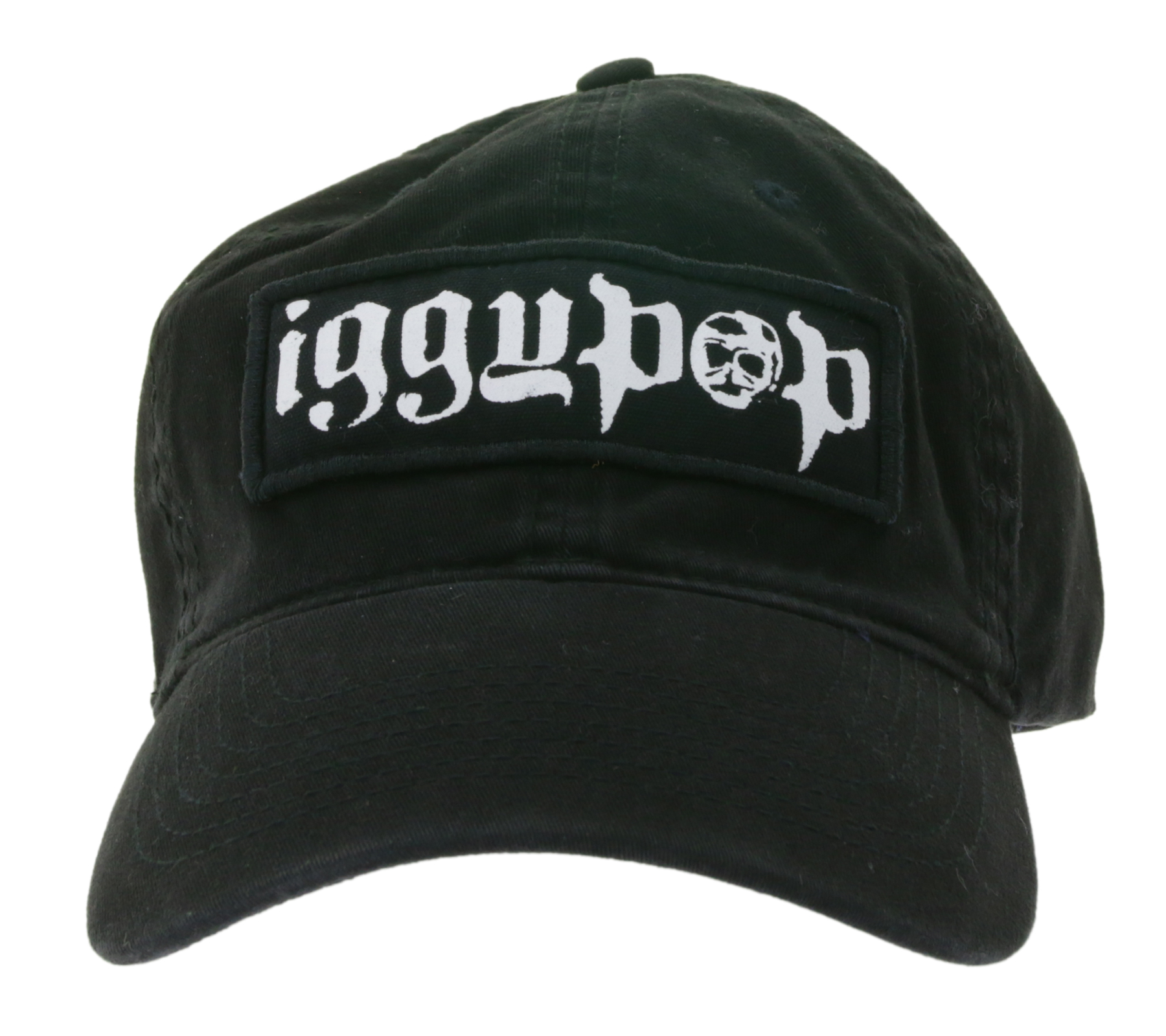 Iggy Pop Unisex Cap Baumwoll-Cap Punk-Rocker mit leicht gebogenem Schirm Base-Cap 3651IGG Schwarz/Weiß Iggy Pop Unisex Cap Baumwoll-Cap Punk-Rocker mit leicht gebogenem Schirm Base-Cap 3651IGG Schwarz/Weiß von BioworldMerch