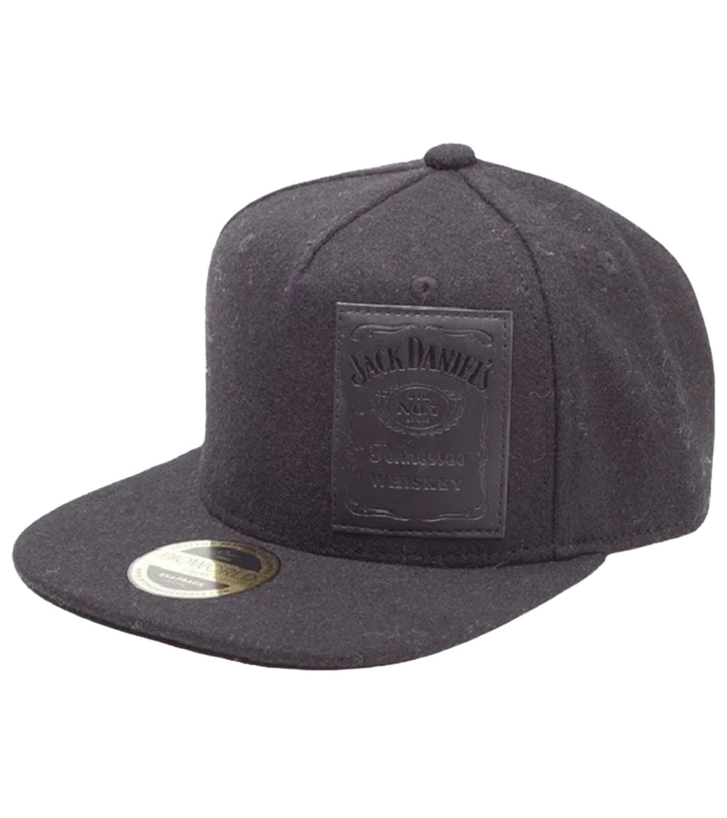 Jack Daniel's Unisex Base Cap Flat-Rim Freizeit-Cap mit Klettverschluss Snapback-Cappy SB140101JDS Schwarz Jack Daniel's Unisex Base Cap Flat-Rim Freizeit-Cap mit Klettverschluss Snapback-Cappy SB140101JDS Schwarz von BioworldMerch