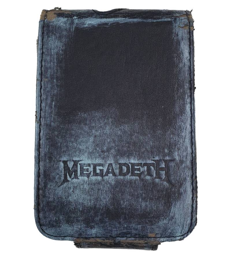 MEGADETH MP3-Player-Hülle Metal-Band Schutz-Case im Damaged-Look Musik-Player iPod-Player 11x7x1,5 cm Schwarz/Blau von BioworldMerch