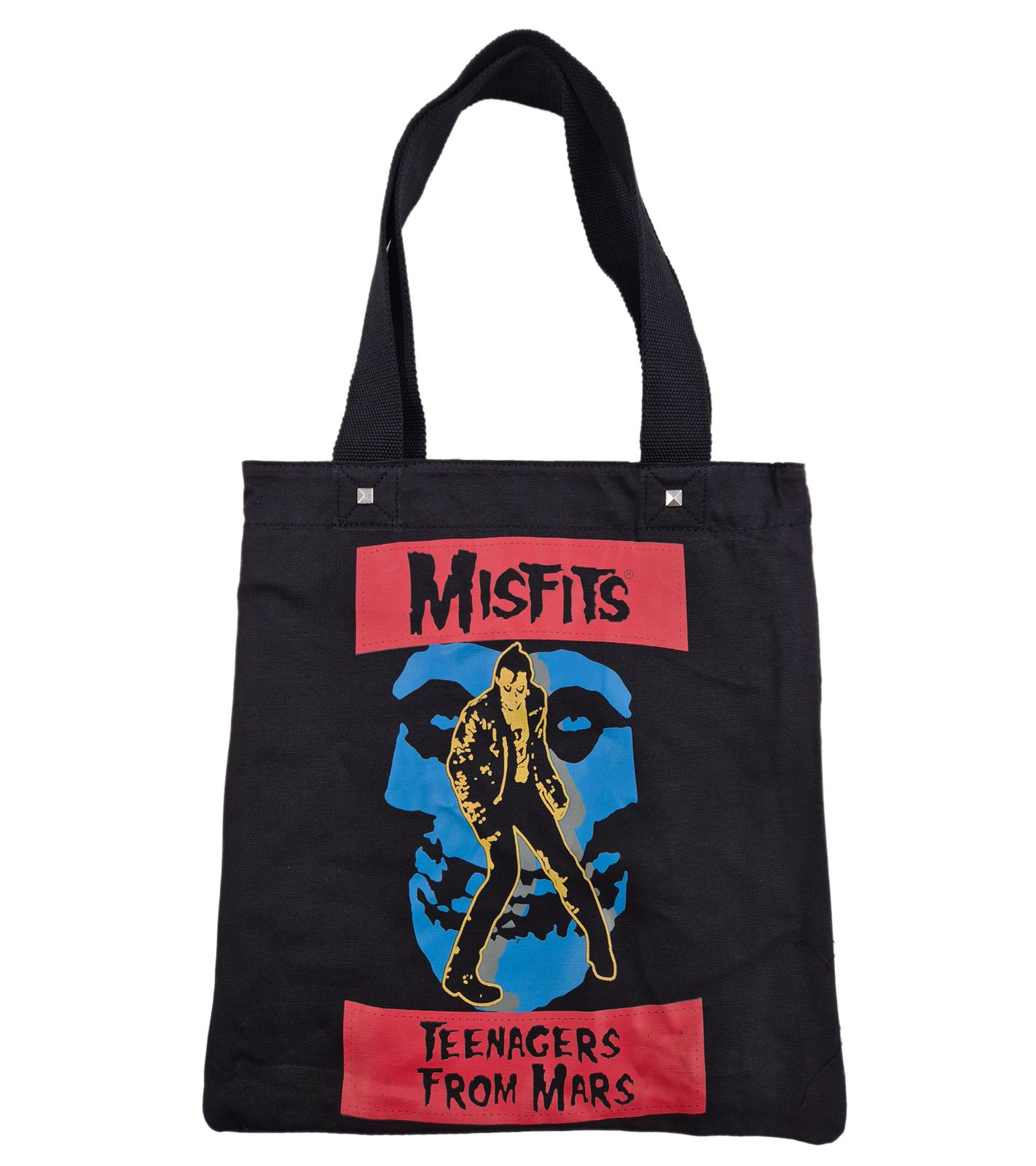 MISFITS Teenager from Mars Punkrock-Band Tote Bag Damen und Herren Schultertasche wendbar LT114889MISO 35x32 cm LT114889MISO Schwarz/Bunt MISFITS Teenager from Mars Punkrock-Band Tote Bag Damen und Herren Schultertasche wendbar LT114889MISO 35x32 cm LT114889MISO Schwarz/Bunt von BioworldMerch