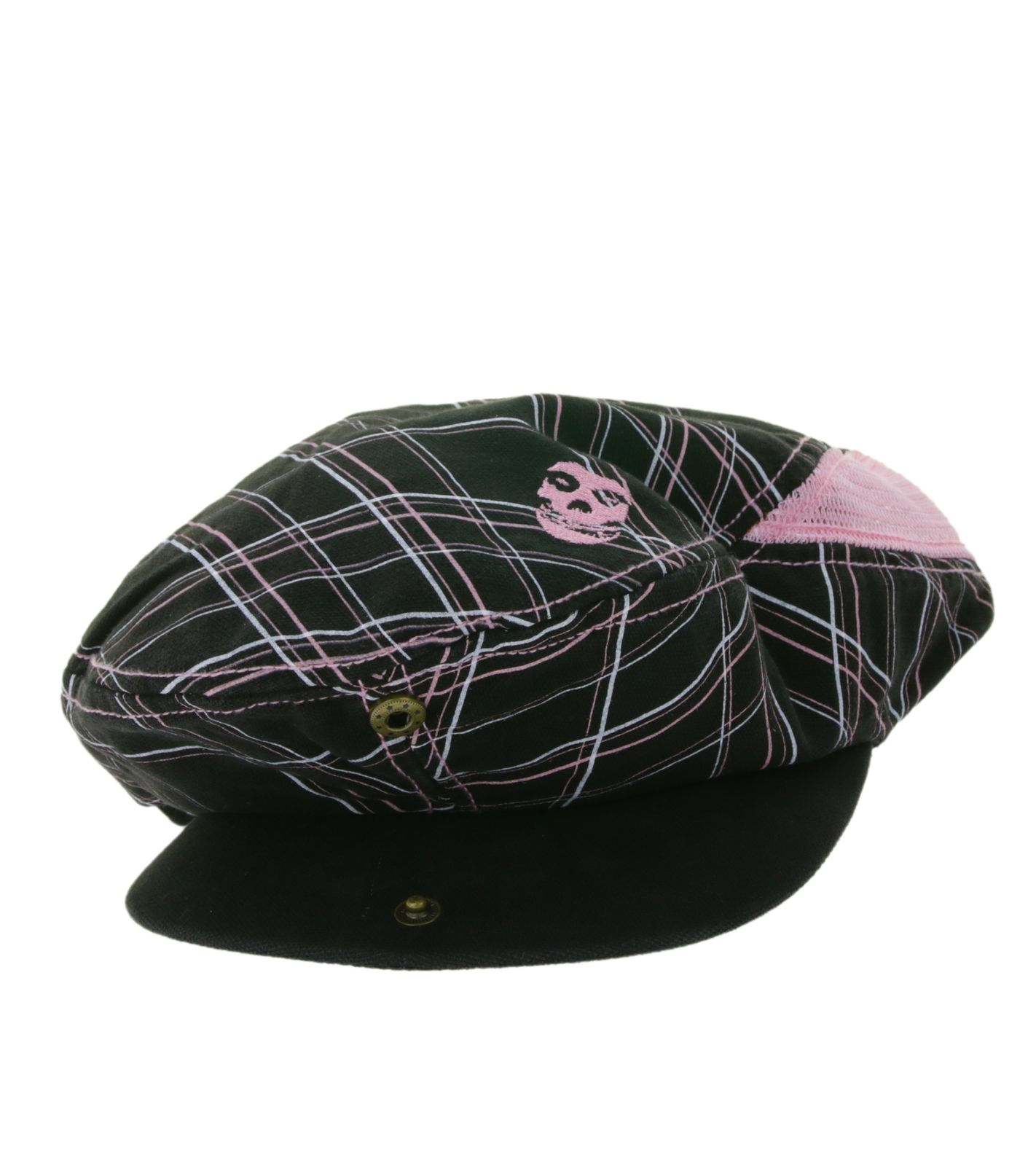 Misfits Unisex Punkband Schiebermütze aus Baumwolle Alltags-Mütze Fan-Artikel 8421MIS Schwarz/Rosa Misfits Unisex Punkband Schiebermütze aus Baumwolle Alltags-Mütze Fan-Artikel 8421MIS Schwarz/Rosa von BioworldMerch