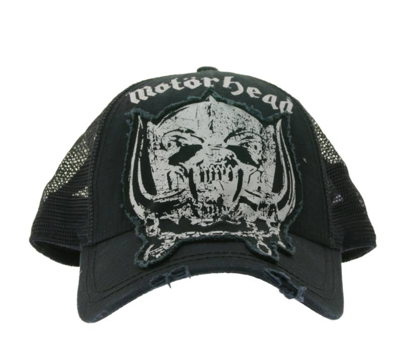 Motörhead Trucker-Cap Baseball-Cap Baumwoll-Cap mit Netzeinsatz Fan-Artikel TC110380MTR Schwarz/Weiß von BioworldMerch