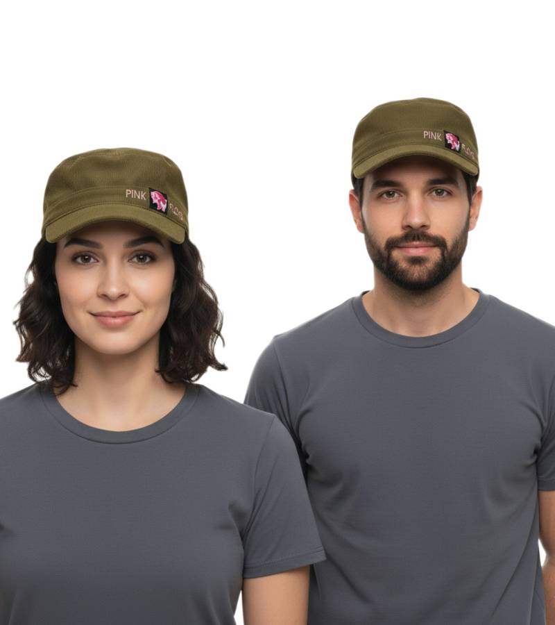 PINK FLOYD Baker-Boy-Mütze im Cord-Style Ballon-Mütze Fan-Cappy FC102534PIN Beige von BioworldMerch