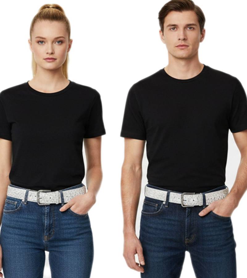 Panic! At The Disco Rockband Leder-Gürtel mit stylischen Muster Freizeit-Gürtel Weiß/Grau Panic! At The Disco Rockband Leder-Gürtel mit stylischen Muster Freizeit-Gürtel Weiß/Grau von BioworldMerch