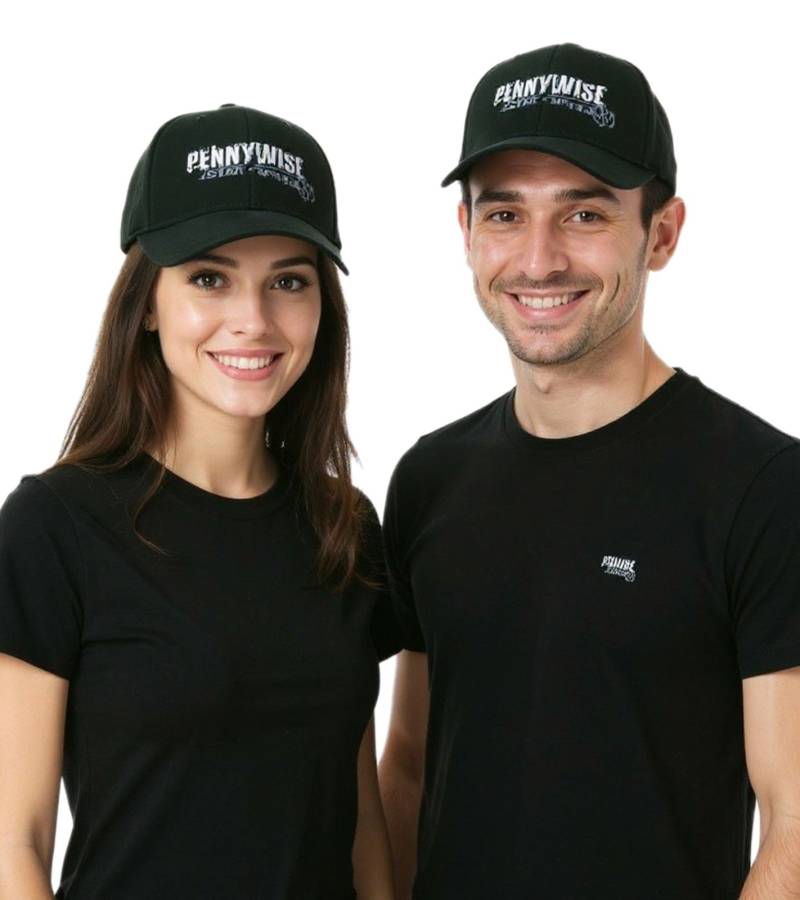 Pennywise Unisex Punkrock-Band Trucker-Cap mit Logo-Stickerei Baseball-Cap Fan-Artikel TC103001PEN Schwarz Pennywise Unisex Punkrock-Band Trucker-Cap mit Logo-Stickerei Baseball-Cap Fan-Artikel TC103001PEN Schwarz von BioworldMerch