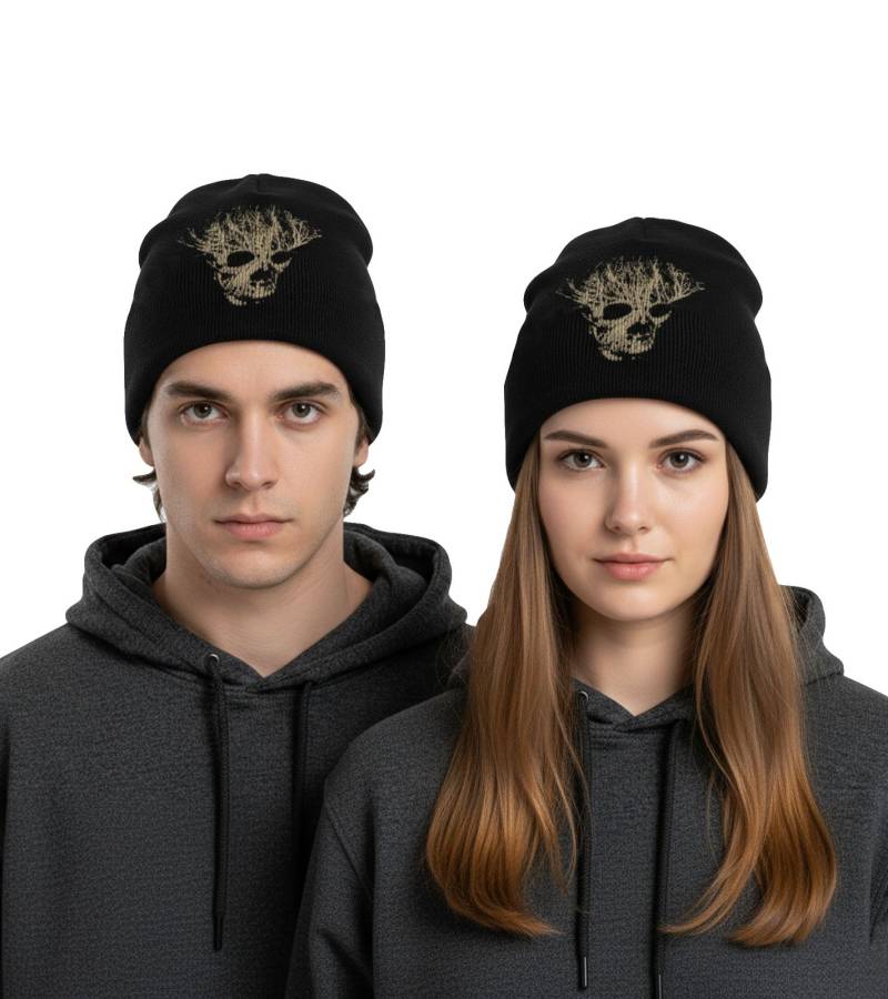Pike Beanie kuschelige doppellagige Strickmütze stylische Mütze Fan-Artikel KC112589PIK Schwarz von BioworldMerch
