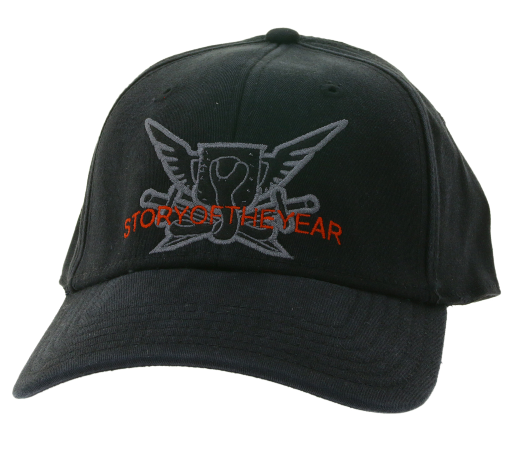 STORY OF THE YEAR Unisex Cap Baumwoll-Cap mit gesticktem Logo Kopfbedeckung TC103488SOT Schwarz STORY OF THE YEAR Unisex Cap Baumwoll-Cap mit gesticktem Logo Kopfbedeckung TC103488SOT Schwarz von BioworldMerch