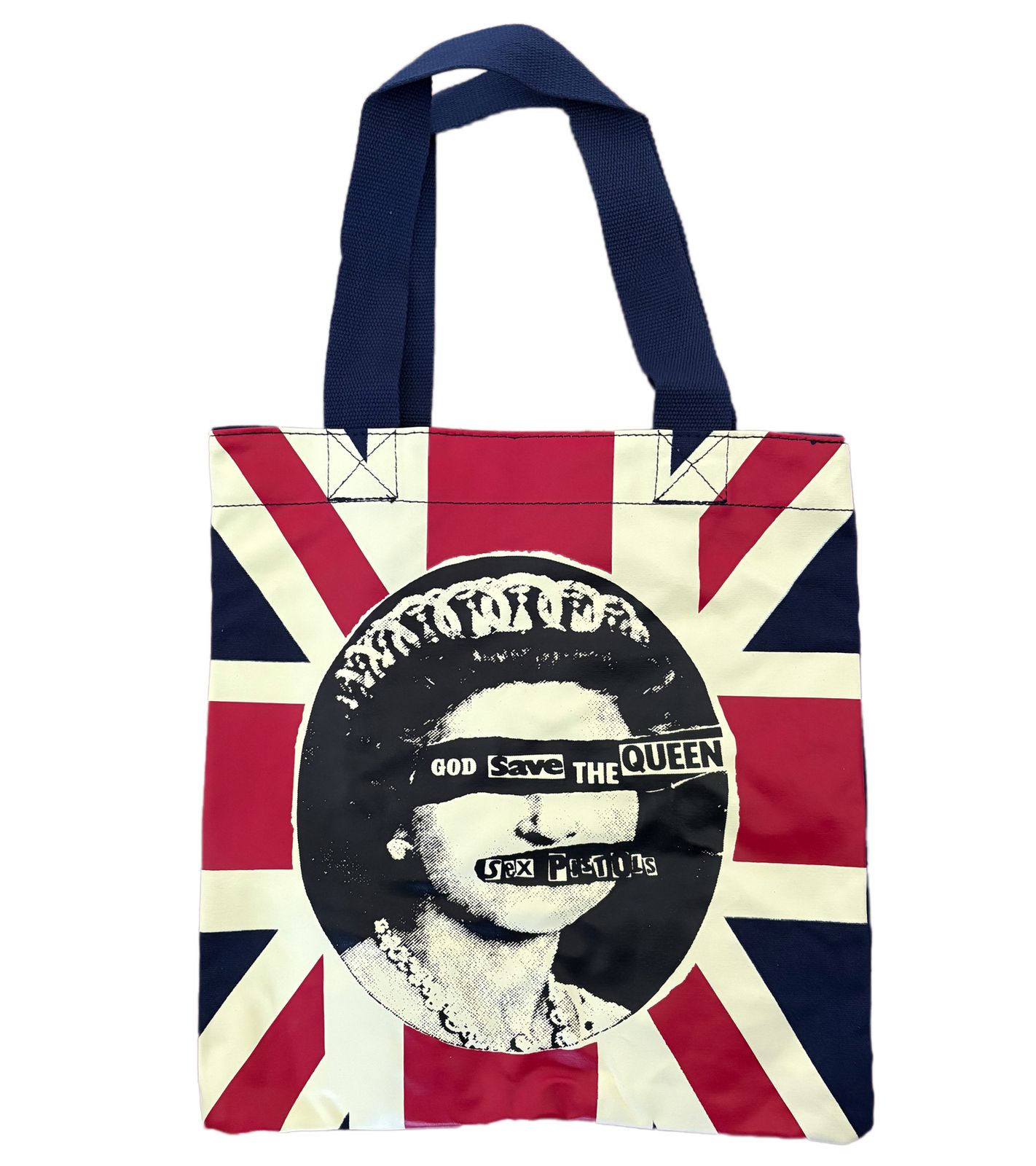 Sex Pistols Punkrock-Band Umhänge-Tasche stylische Einkaufstasche Fan-Artikel 31 x 33 x 3 cm LB102744SEX0 Navy/Rot/Weiß Sex Pistols Punkrock-Band Umhänge-Tasche stylische Einkaufstasche Fan-Artikel 31 x 33 x 3 cm LB102744SEX0 Navy/Rot/Weiß von BioworldMerch