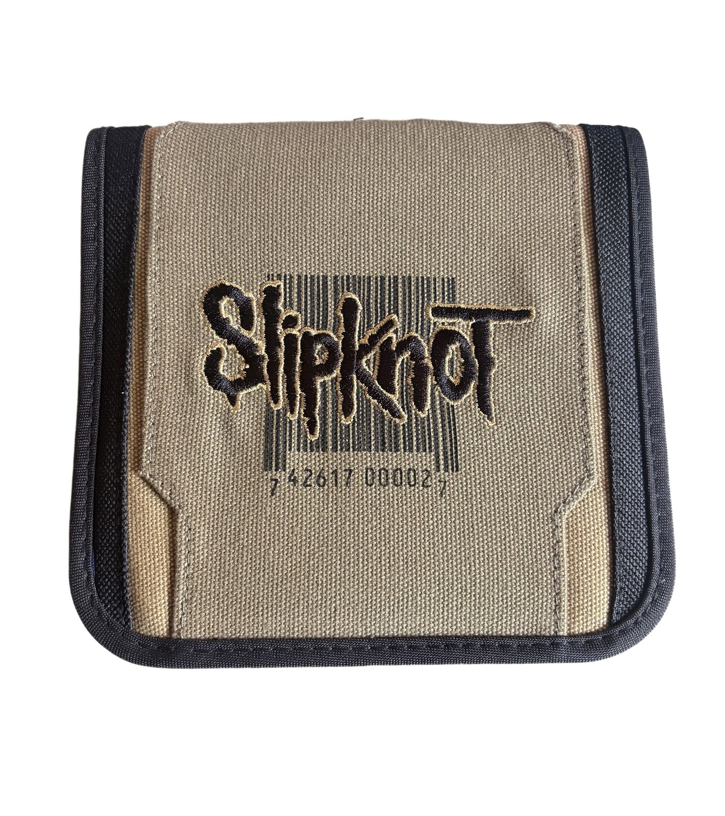 Slipknot CD-Tasche für 24 CD´s CD-Hülle Metal-Band CD-Sammler CD-Schutz Schwarz/Beige Slipknot CD-Tasche für 24 CD´s CD-Hülle Metal-Band CD-Sammler CD-Schutz Schwarz/Beige von BioworldMerch