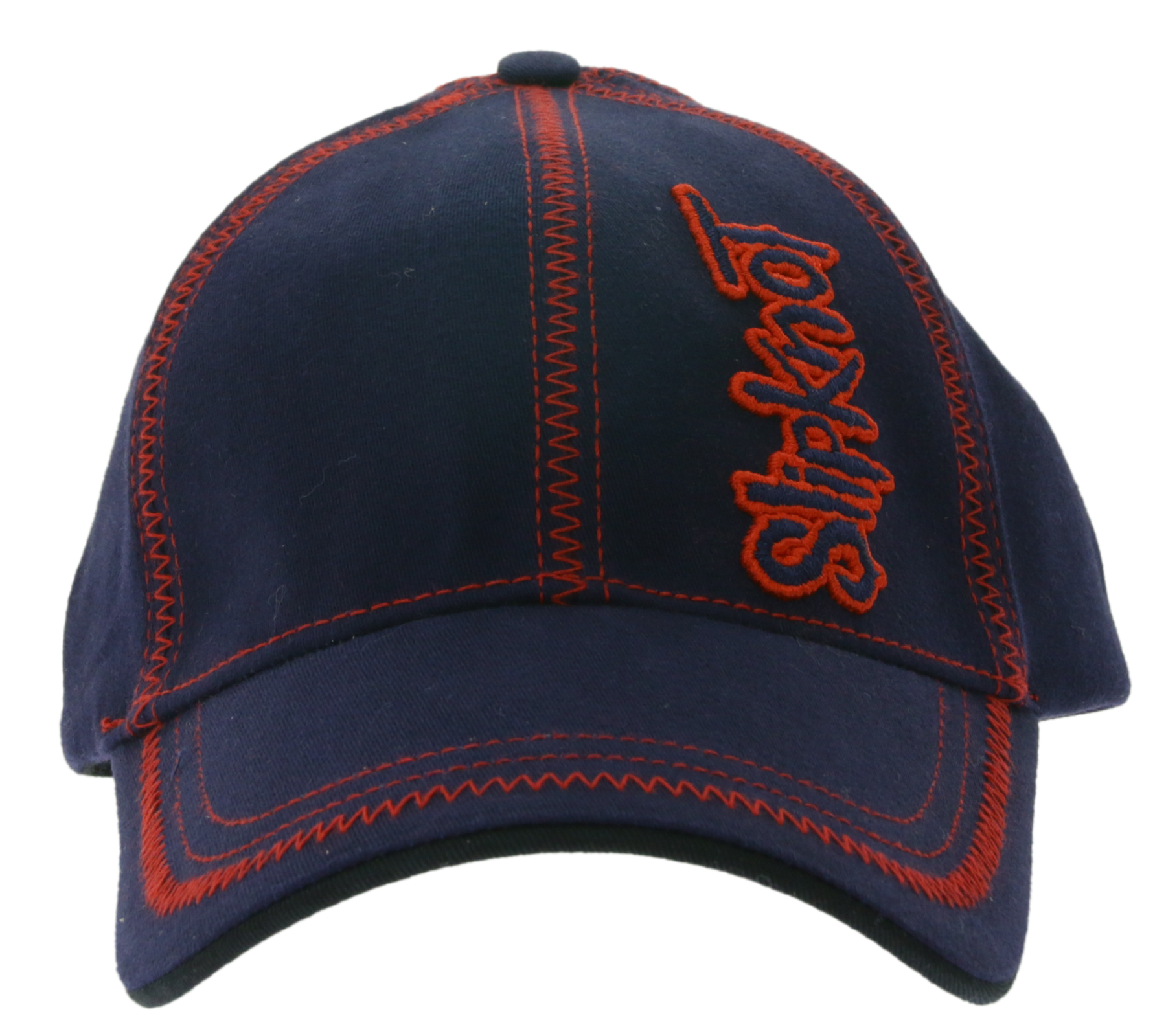 Slipknot Unisex Base Cap mit Bandschriftzug und Ziernähten Freizeit-Cap 3218SLP Blau/Rot Slipknot Unisex Base Cap mit Bandschriftzug und Ziernähten Freizeit-Cap 3218SLP Blau/Rot von BioworldMerch