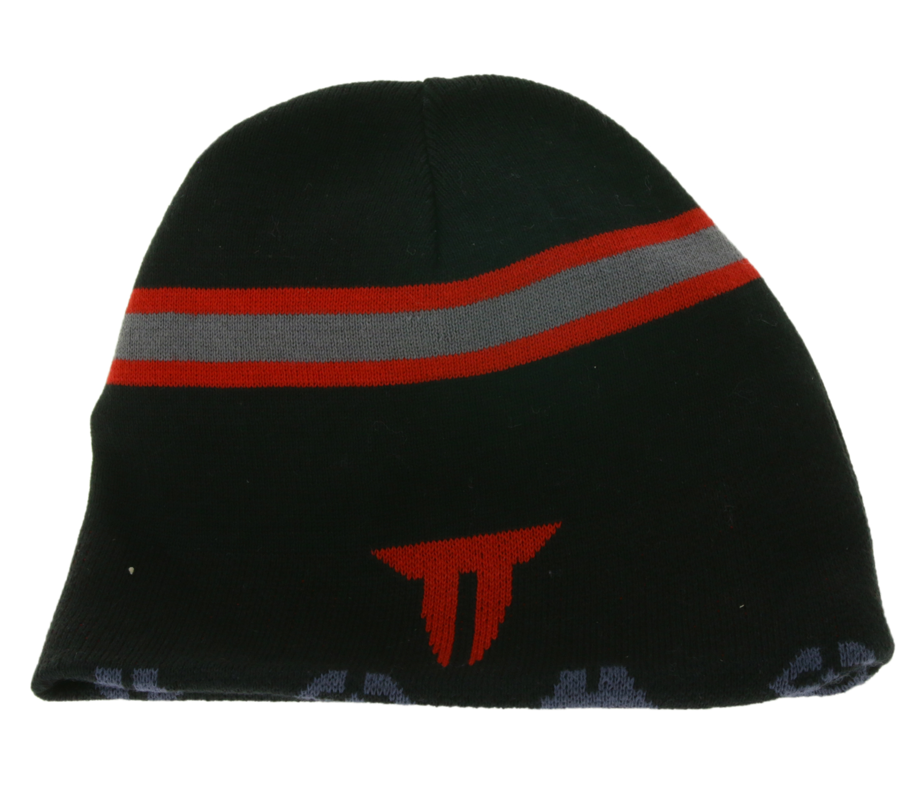 THROWDOWN Unisex Metal-Band Beanie Baumwoll-Mütze im klassischen Schnitt KC122367TDW Schwarz/Rot/Grau THROWDOWN Unisex Metal-Band Beanie Baumwoll-Mütze im klassischen Schnitt KC122367TDW Schwarz/Rot/Grau von BioworldMerch